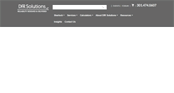 Desktop Screenshot of dfrsolutions.com